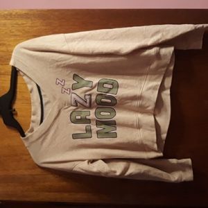 Long sleeve crop top